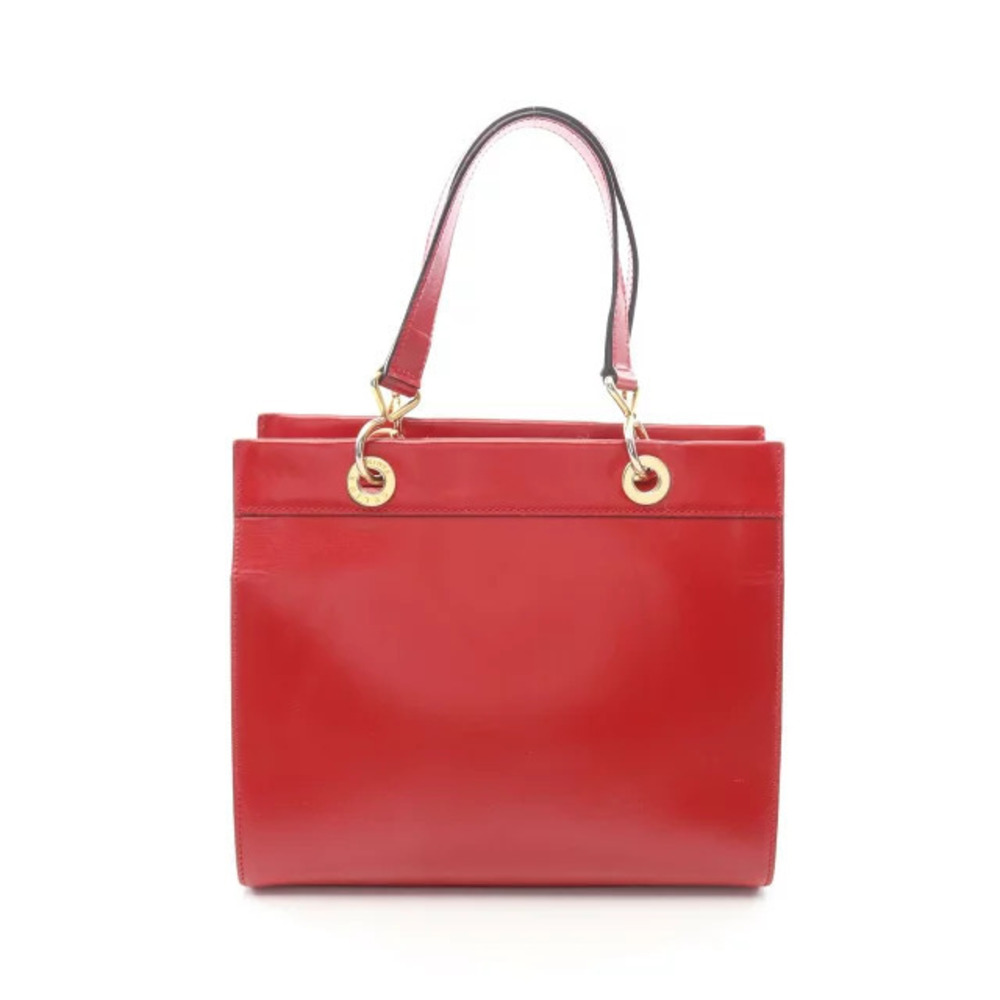 Celine handbag leather red